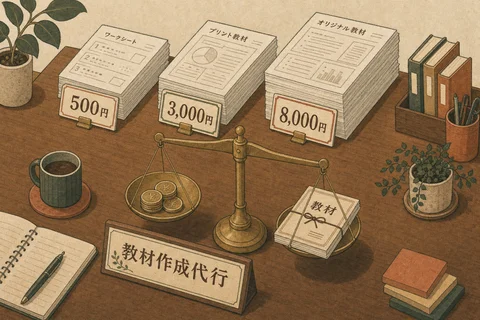 教材作成代行サービスの料金相場｜失敗しない依頼先の選び方5つの基準